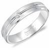 Diamond 18K White Gold Band