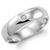 Diamond 18K White Gold Band