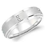 Diamond 18K White Gold Band