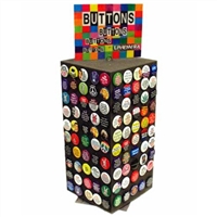 button counter display- Free Only with $250  of Buttons