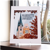 11"x14" Marquette University Print