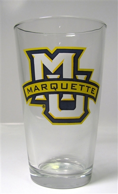 Marquette Golden Eagles MU Pint Glass