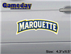 Marquette Golden Eagles Wordmark Auto Magnet