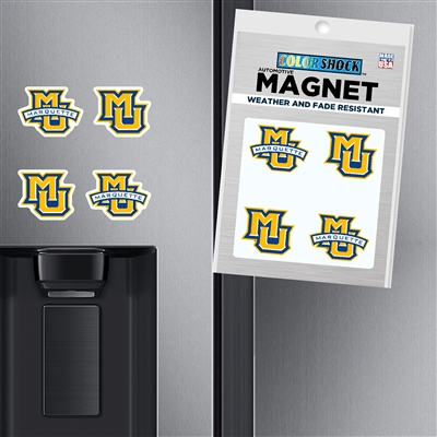 Marquette Golden Eagles MU Mini Magnet 4 pack