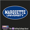 Marquette Golden Eagles Euro Decal