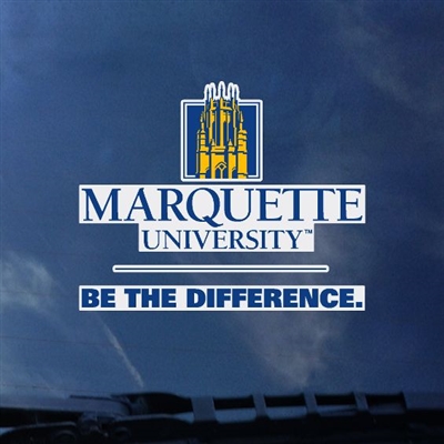 Marquette Golden Eagles Be the Difference Decal