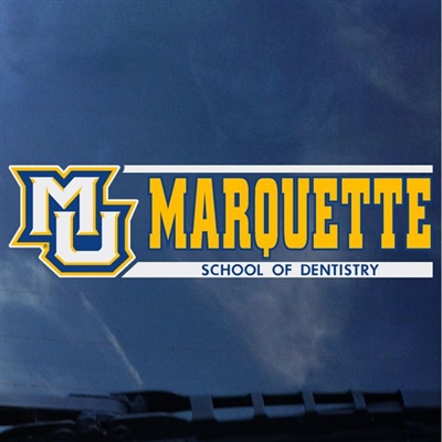 Marquette Golden Eagles Dentistry Decal