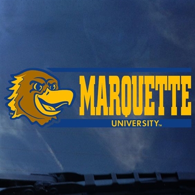 Marquette Golden Eagles Iggy Bar Decal