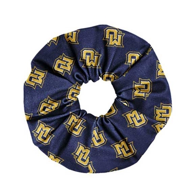 Navy MU Scrunchie