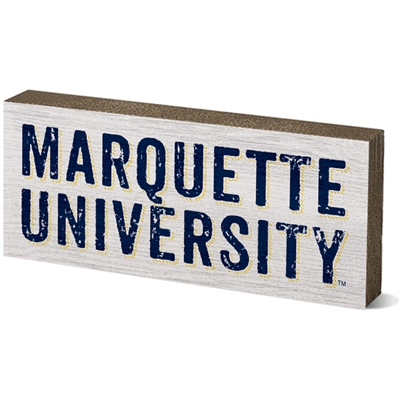 Marquette University Table Top Block