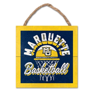 Hanging Basketball Sign