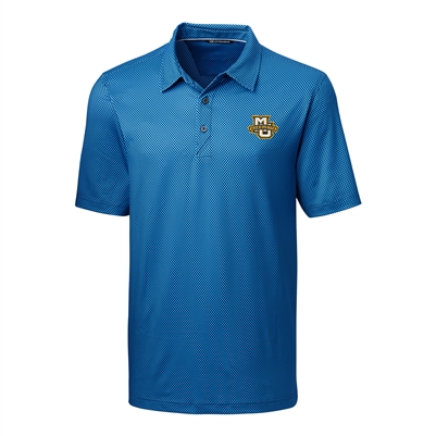 Marquette University Pike Mini Pennant Polo Navy