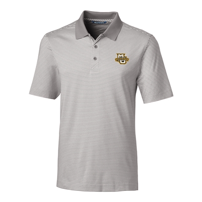 Marquette University Forge Stripe Polo Gray