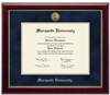 Marquette Golden Eagles NS Gold Medallion Gallery Diploma Frame