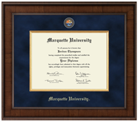 Marquette University Presidential Diploma Frame
