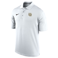 White Varsity Polo