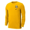 Dri-Fit Marquette University Left Chest Long Sleeve Tee Amarillo