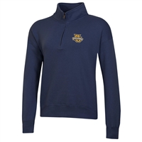 Women's Big Cotton 1/4-Zip Navy