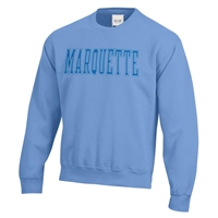 Marquette Big Cotton Core Crew Blue