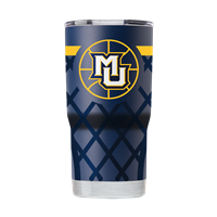 Marquette Basketball 20oz Navy Tumbler