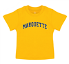 Marquette Toddler Arch Tee Gold