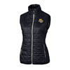 Marquette Rainier PrimaLoft Eco Full Zip Vest Dark Navy Silver