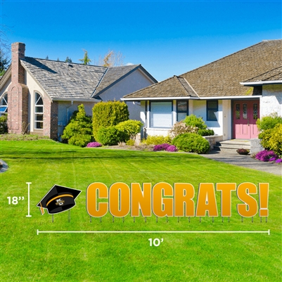 Marquette Congrats Lawn Sign