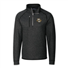 Marquette Mainsail Sweater Knit Half Zip Jacket Charcoal Heather