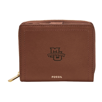 Women's Logan RFID Mini Multifunction Wallet, Brown