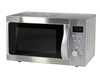 Brushed Steel Microwave