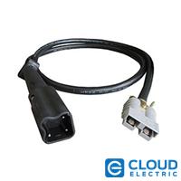 ChargePlus SB50 Pigtail Connection Cable for 3 Pin Yamaha YDRE Charger