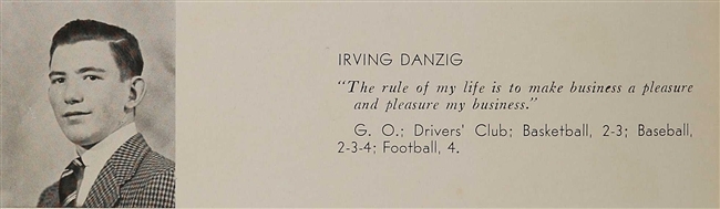 Irving Danzig U.S. Army Air Corps WWII