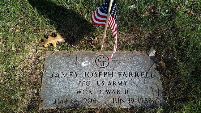 James J. Farrell U.S. Army WWII