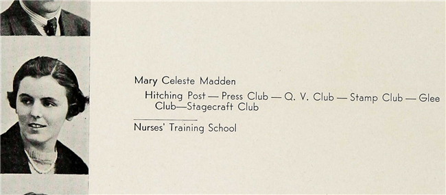 Mary Celeste Madden U.S. Army WWII