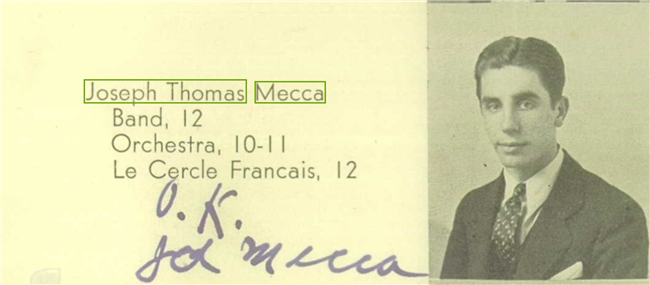 Joseph T. Mecca U.S. Army WWII