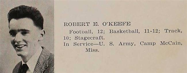 Robert E. OKeefe U.S. Army WWII