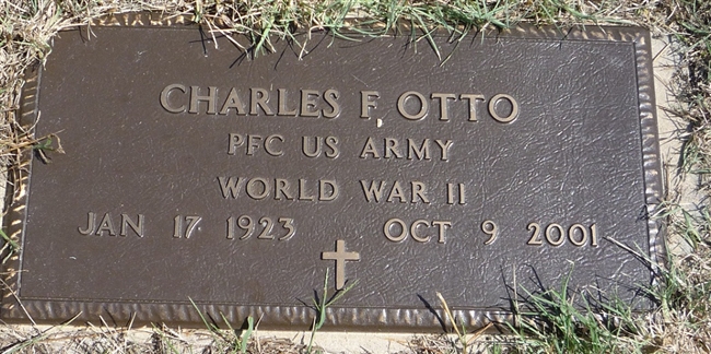 Charles F. Otto U.S. Army WWII