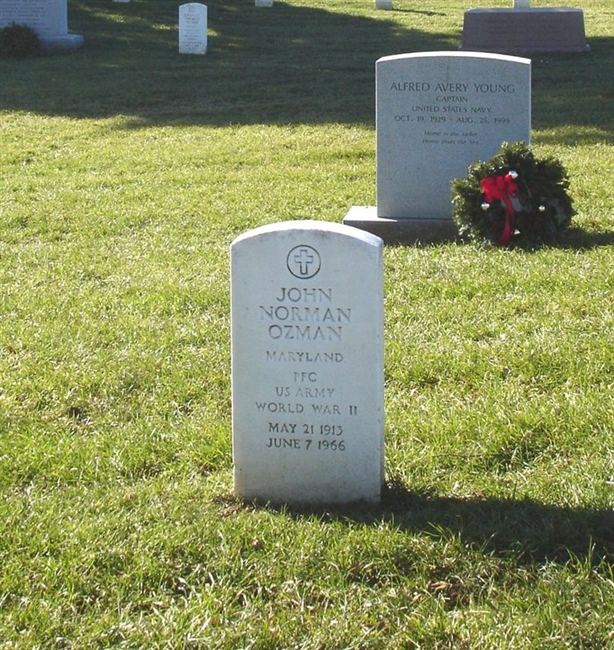 John N. Ozman U.S. Army WWII