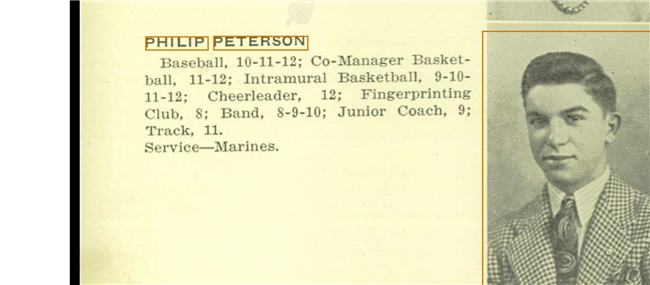 Philip J. Peterson U.S. Navy WWII