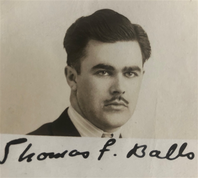 Thomas F. Balls U.S. Coast Guard WWII