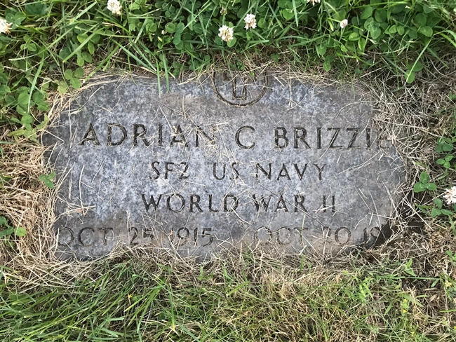 Adrian C. Brizzie U.S. Navy WWII