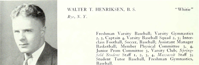 Walter T. Henriksen U.S. Navy WWII