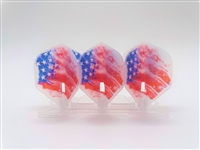 L-style L1 PRO Standard Flight - American Flag Ver.2 - Clear White