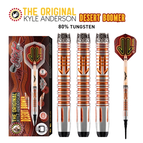 Shot! Darts - 'Desert Boomer' (Kyle Anderson) - 80% - 20g