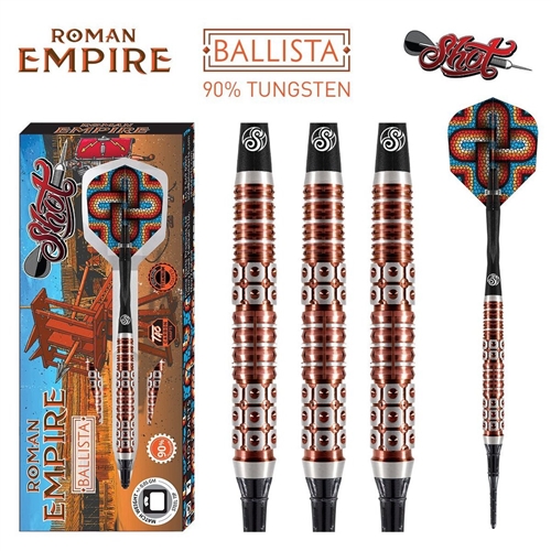 Shot! Darts - Roman Empire - Ballista 90% - 18g