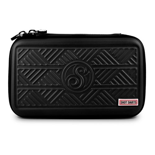 Shot! Wallet - Tactical Darts Case - Two Set Dart Wallet - Black