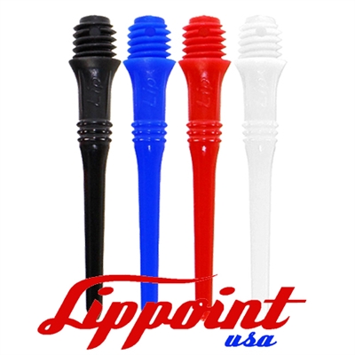 L-style Dart Tips - Lippoint USA Long - Soft Tip Dart Points - 2BA Thread Only