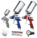 ATD tools 6900 9 Pc. HVLP Spray Gun Set