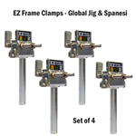 EZ Frame Clamps Fits Global Jig & Spanesi EZF-1001GJ  - Full Frame Truck Anchoring