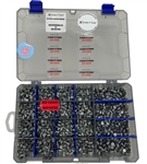 800 Piece Self Piercing Rivet Kit. 3.3mm - 4 Sizes